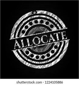 Allocate chalk emblem