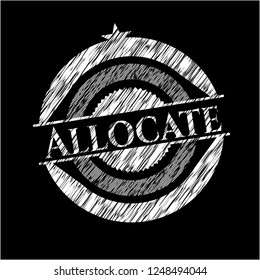 Allocate chalk emblem