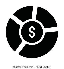 Ícone de Vetor de Alocação que pode modificar ou editar facilmente
