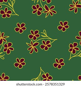 Allover Digital design Floral Design Pattern