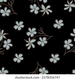 Allover Digital design Floral Design Pattern