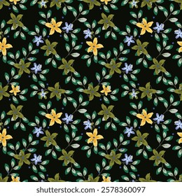 Allover Digital design Floral Design Pattern