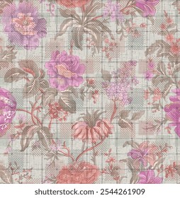 ALLOVER DIGITAL PATTERN DESIGN PRINT