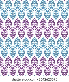 allover geometrical vector paisley motif pattern