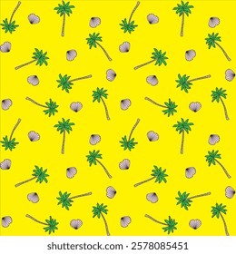 ALLOVER PATTERN - BEACH PRINT