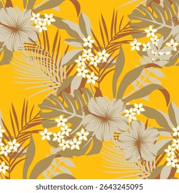 Allover Seamless floral pattern design with blur and stylist 3d effect for wallpaper, carpet, rug, bed sheet, digital print, textile print all type of print on fabric, tile, paper, decoration many use