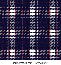 allover vector checks pattern on navy background