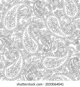 60,014 Paisley Outline Images, Stock Photos & Vectors | Shutterstock