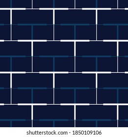 allover vector strips pattern on navy background