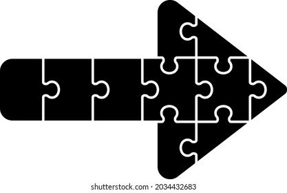 Allow icon by combination of puzzle