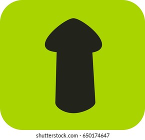 allow up icon vector