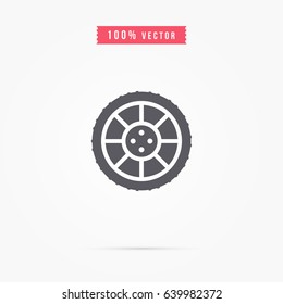 Alloy wheel icon