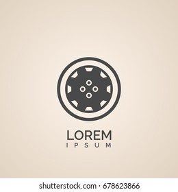 Alloy wheel icon