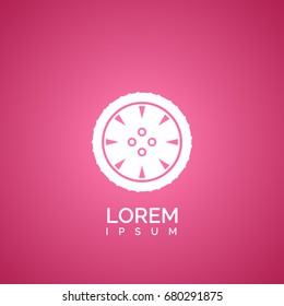 Alloy wheel icon
