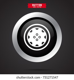 Alloy wheel icon