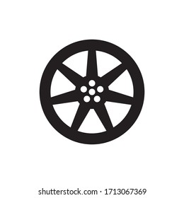 
Alloy Wheels Icon Vector Illustration