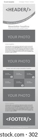 All-Purpose Marketing Asset Set: Clean Email Design and Universal Business Infographics
