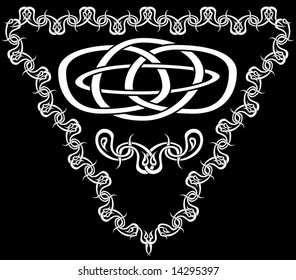 Allseeing Eye Celtic Stylization Stock Vector (Royalty Free) 14295397 ...