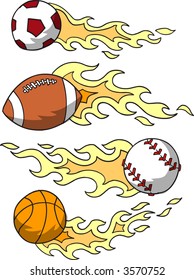 All-sport Set Vector Illustration