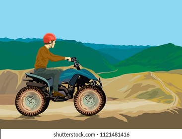 All-Terrain Vehicle Summer Adventure