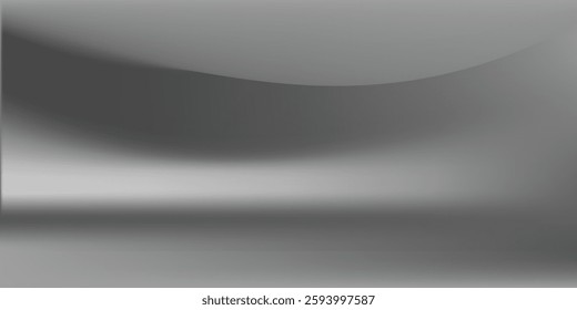 Alluminium Black and white Smooth Surface Backdrop. Silver Blurred Texture Illustration. Vibrant Water Wavy Gradient Mesh. Natural Wavy Gradient Mesh. Monochromatic Gray Blurred Background.