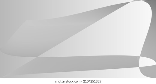 Alluminium Monochromatic Silver Metallic Gradient Mesh. Smooth Minimal Modern Digital Blurred Background. Technology Layers Shape Grey Horizontal Lines. Futuristic Fluid Gray Dynamic Illustration.
