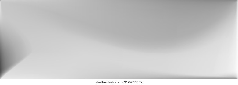 Alluminium Natural Wavy Gradient Mesh. Blank Smooth Surface Illustration. Monochromatic Gray Smooth Surface Backdrop. Vibrant Wavy Gradient Mesh. Metallic  Black and white Trendy Background.
