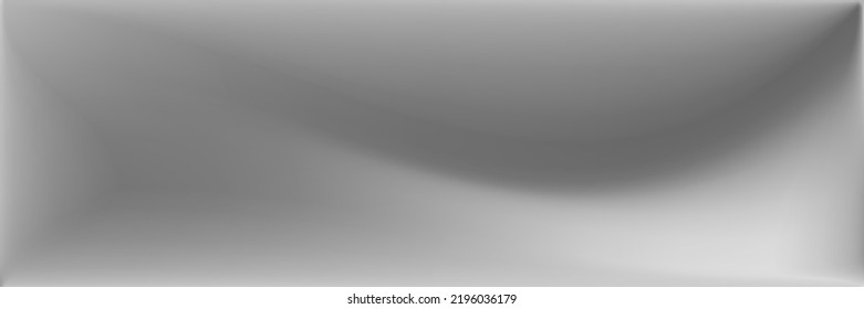 Malla de gradiente ondulada de aluminio. Malla de gradiente ondulada gris blanco y negro. Fondo Borroso De Plata Gris. Ilustración Monocromática De Textura Borrosa. El Vibrante Marco De Diseño Moderno.