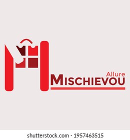 Allure mischievous with modern M logo