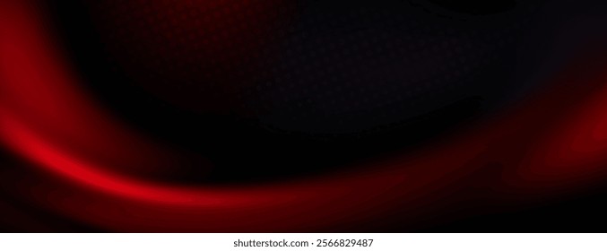 alluring abstract banner with a soft dark red gradient