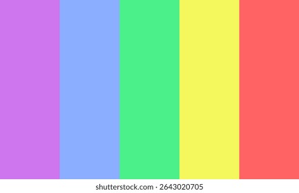 Paleta de cores de vistas de Sherbert sedutoras