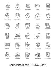 
Alluring Shopping And Commerce Icons
