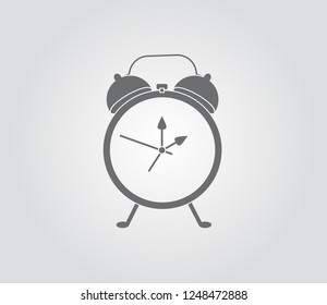 Alma clock icon vector icon 