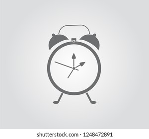 Alma clock icon vector icon 