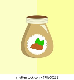 Almond Butter Jar