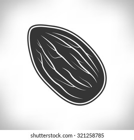 almond. nut