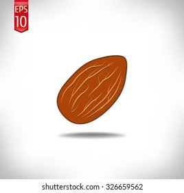 almond. nut