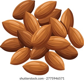 Almond Nuts Dry Fruit Healthy Design