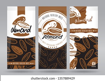 Almond packaging set