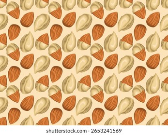 almond vector peanut illustration vegetarian oil seasonal cartoon element organic vegan diet health