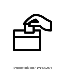 Alms pixel perfect icon vector minimalist with add folder solid color. suitable for UI UX, print template, Web design and other