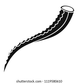 Aloe branch icon. Simple illustration of aloe branch vector icon for web design isolated on white background