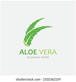 Icono de Aloe vera ilustración vectorial 