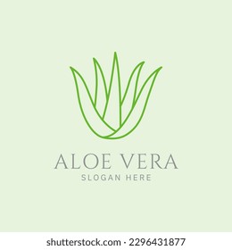 Icono de Aloe vera ilustración vectorial