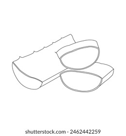 Icono de aloe vera Ilustración vectorial símbolo diseño