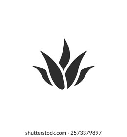 aloe vera icon web design in vector