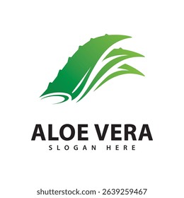 Aloe Vera Logo Design Template