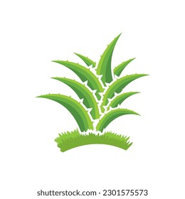 Aloe Vera logo icon design symbol beauty skin care