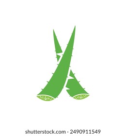 Aloe Vera logo icon design symbol beauty skin care