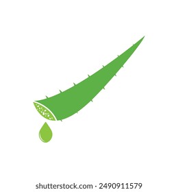 Aloe Vera logo icon design symbol beauty skin care